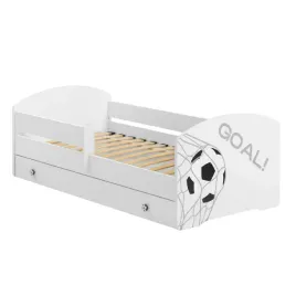 lozko-dzieciece-tapczan-160x80-pojedyncze-biale-barierka-szuflada-luk-goal