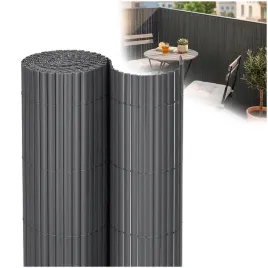 oslona-pvc-maskujaca-na-balkon-taras-ogrodzenie-300x100-cm-ciemnoszara
