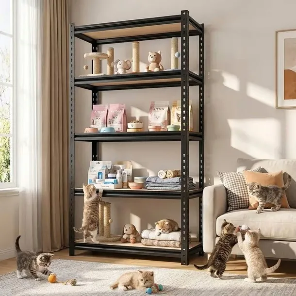 regal-magazynowy-titan-maxi-180x120x45-5-polek-275kg-czarny-glebokosc-produktu-45-cm