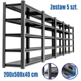 zestaw-5x-regal-metalowy-jupiter-200x500x40-25-polek-3750kg-mocny-wciskany