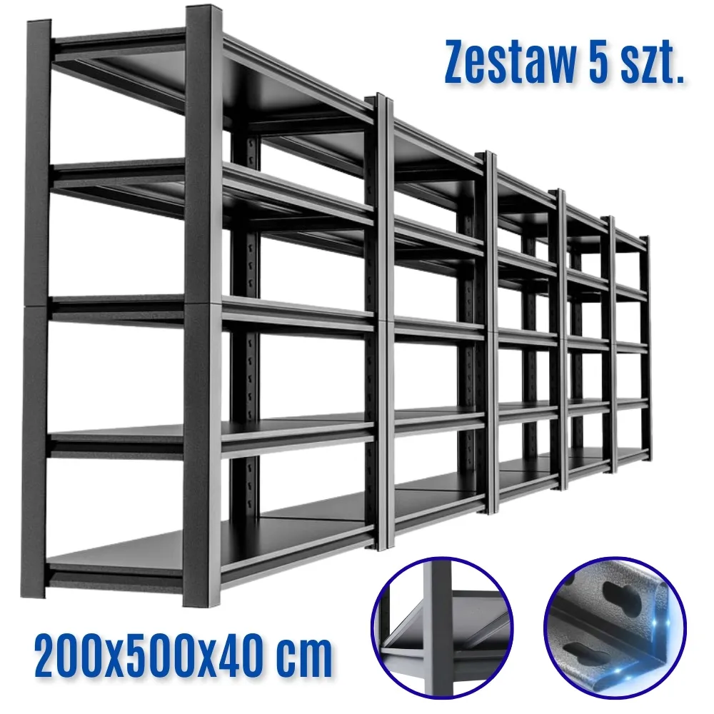 zestaw-5x-regal-metalowy-jupiter-200x500x40-25-polek-3750kg-mocny-wciskany
