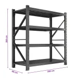 herkules-maxi-regal-metalowy-200-x-200-x-60-cm-4-polki-1200-kg-stan-opakowania-oryginalne