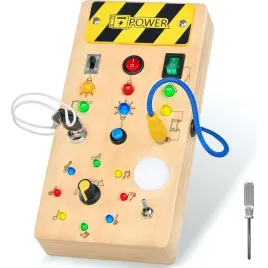 tablica-drewniana-manipulacyjna-edukacyjna-sensoryczna-led-przelaczniki