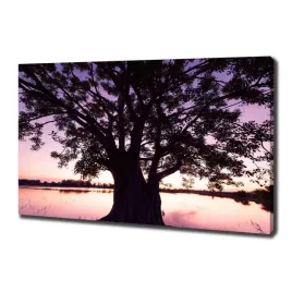 foto-obraz-na-plotnie-drzewo-i-jezioro-100x70-cm