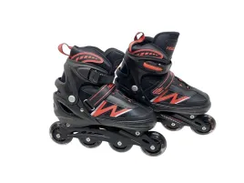 rolki-dzieciece-regulowane-swiecace-kolka-led-32-35