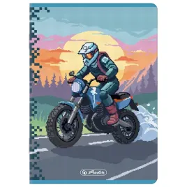 zeszyt-herlitz-premium-pixel-fun-a5-16k-kratka-miks-kolorow