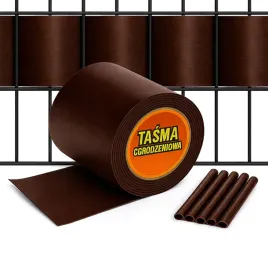tasma-ogrodzeniowa-rolka-35m-19cm-pvc-uv-brazowa-oslona-na-plot-ogrodzenie