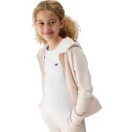 bluza-dziecieca-z-kapturem-rozpinana-4f-4fjss23tswsf216-bezowa