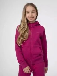 bluza-dziecieca-z-kapturem-rozpinana-4f-4fjss23tswsf216-bezowa