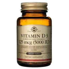 witamina-d3-5000-iu-solgar-odpornosc-mozg-serce-zdrowe-zeby-kosci-100-kaps