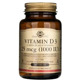 solgar-witamina-d3-1000-iu-25-mcg-odpornosc-mozg-serce-zeby-kosci-180-tabl