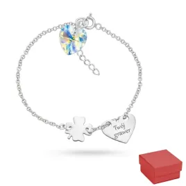 koniczynka-i-serce-grawer-kr-swarovski-bransoletka