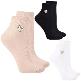 skarpety-moraj-skarpetki-damskie-z-haftem-za-kostke-zestaw-3-par-38-41