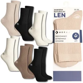 skarpetki-damskie-z-dodatkiem-lnu-wysokie-skarpety-moraj-6-par-38-41