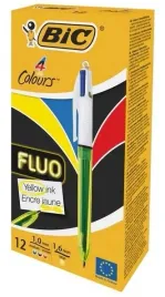 bic-dlugopis-4-colours-fluo-mix-12-szt-4-kolory-16-mm-oryginal