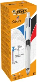 bic-4-colours-olowek-hb-07-mm-12-szt-dlugopis-3-kolory-olowek-1szt