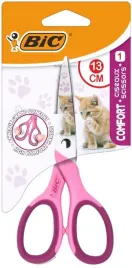 nozyczki-szkolne-bic-comfort-13-cm-wzor-kotek