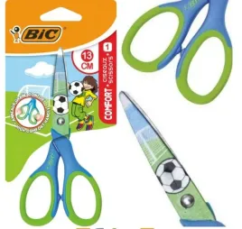 nozyczki-szkolne-bic-comfort-13-cm-motyw-pilkarski