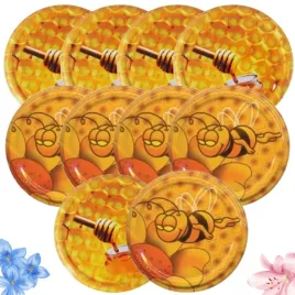 zakretki-do-sloikow-wieczko-duze-nakretka-82-6z-miod-pszczola-10-sztuk