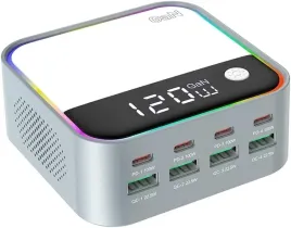 szybka-ladowarka-120w-8-portow-usb-c-usb-a-stacja-ladowania-gan-led