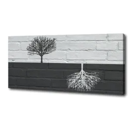 foto-obraz-na-plotnie-drzewa-na-murze-125x50-cm