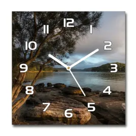 zegar-szklany-na-sciane-drzewo-nad-rzeka-30x30-cm
