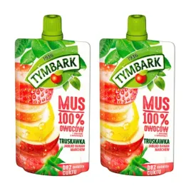tymabrk-mus-100percent-truskawka-jablko-banan-marchew-zdrowa-przekaska-120g-x2