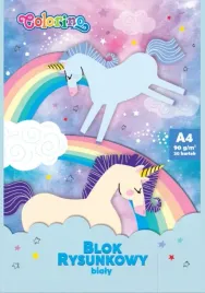 colorino-blok-rysunkowy-a4-20k-bialy-unicorn-14544