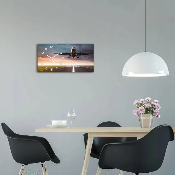 zegar-scienny-szklany-startujacy-samolot-60x30-cm-marka-tulup