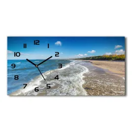 piekny-szklany-zegar-scienny-morze-baltyckie-60x30
