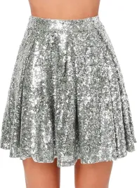 spodnica-mini-damska-zlota-cekinowa-wysoki-stan-srebrna-roz-m