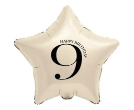 balon-foliowy-cyfra-9-happy-birthday-kremowa-gwiazda-44-cm