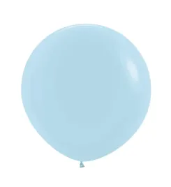 balony-niebieskie-blue-mat-sempertex-pastel-matte-24-60cm-3szt