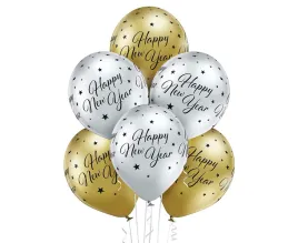 balony-sylwestrowe-belbal-happy-new-year-12-cali-6-sztuk-zlote-srebrne