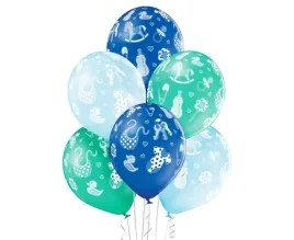 balony-belbal-baby-shower-chlopiec-30cm-6szt-wielokolorowe