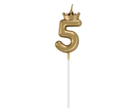swieczka-na-tort-cyferka-5-z-korona-szampanskie-zloto-urodziny-6-cm