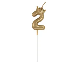 swieczka-na-tort-cyferka-2-z-korona-szampanskie-zloto-urodziny-6-cm