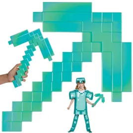 kilof-minecraft-diamentowy-axe-turkusowy-piksele-licencja-prezent-dziecka