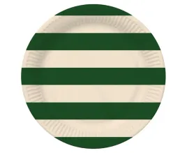 talerzyki-talerze-papierowe-w-paski-zielono-bezowe-18-cm-6-szt