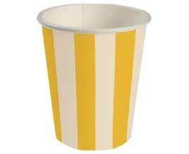 kubeczki-kubki-papierowe-zolto-bezowe-w-paski-250-ml-6-szt