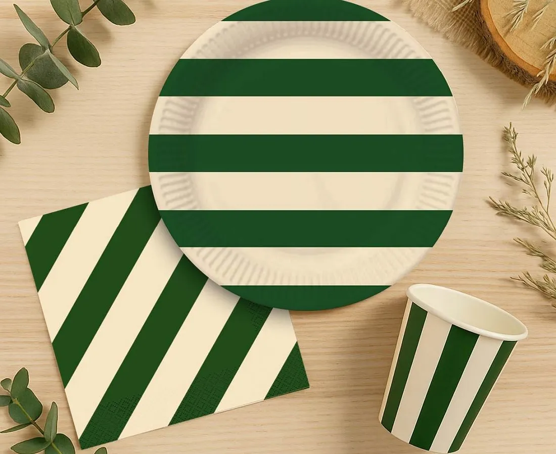 kubeczki-kubki-papierowe-zielono-bezowe-w-paski-250-ml-6-szt