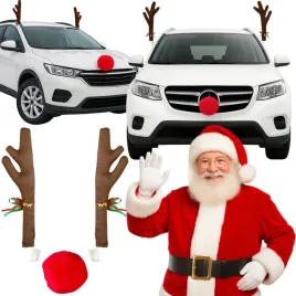 rogi-renifera-do-samochodu-na-samochod-auto-auta-renifer-z-czerwonym-nosem