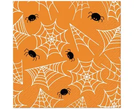 pomaranczowe-serwetki-papierowe-halloween-pajaki-33-x-33-cm-20-szt