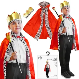 stroj-krola-jaselka-halloween-balik-peleryna-korona-berlo-krol-one-size