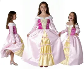 stroj-kostium-spiaca-krolewna-ksiezniczka-halloween-karnawal-110-120-cm