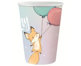 kubeczki-papierowe-urodzinowe-z-liskiem-roczek-dziecka-party-6-szt