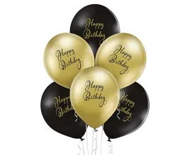 balony-urodzinowe-happy-birthday-czarne-i-zlote-lateksowe-30-cm-6-szt
