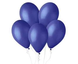 balony-pastelowe-granatowe-lateksowe-gemar-g110-30-cm-100-szt