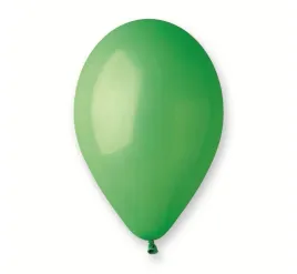 balony-pastelowe-zielone-lateksowe-klasyczne-gemar-g90-25-cm-100-szt