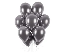 balony-chromowane-grafitowe-lateksowe-gemar-gb120-33-cm-50-szt